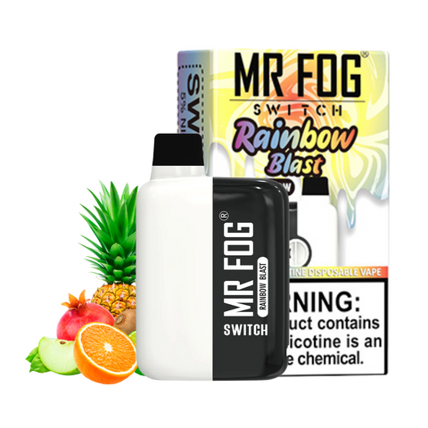 MR FOG Vape Switch 5500 Puffs Rainbow Blast