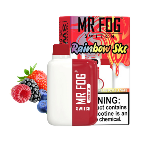 MR FOG Vape Switch 5500 Puffs Rainbow Skt