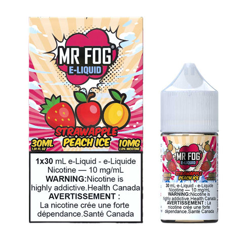 MR FOG E-LIQUID 30ml Strawapple Peach Ice