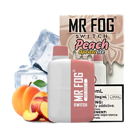 MR FOG Vape Switch 5500 Puffs Peach Apricot Ice