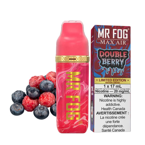 MR FOG Vape Max Air 8500 Puffs Double Berry