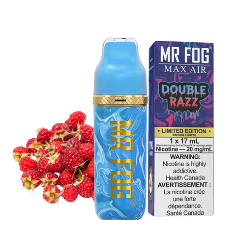 MR FOG Vape Max Air 8500 Puffs Double Razz