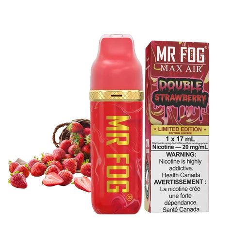MR FOG Vape Max Air 8500 Puffs Double Strawberry