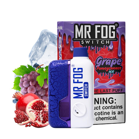 MR FOG Vape Switch SW15000 Grape Pomegranate Ice
