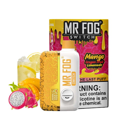 MR FOG Vape Switch SW15000 Mango Dragon Fruit Lemon Ice