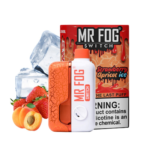 MR FOG Vape Switch SW15000 Strawberry Apricot Ice