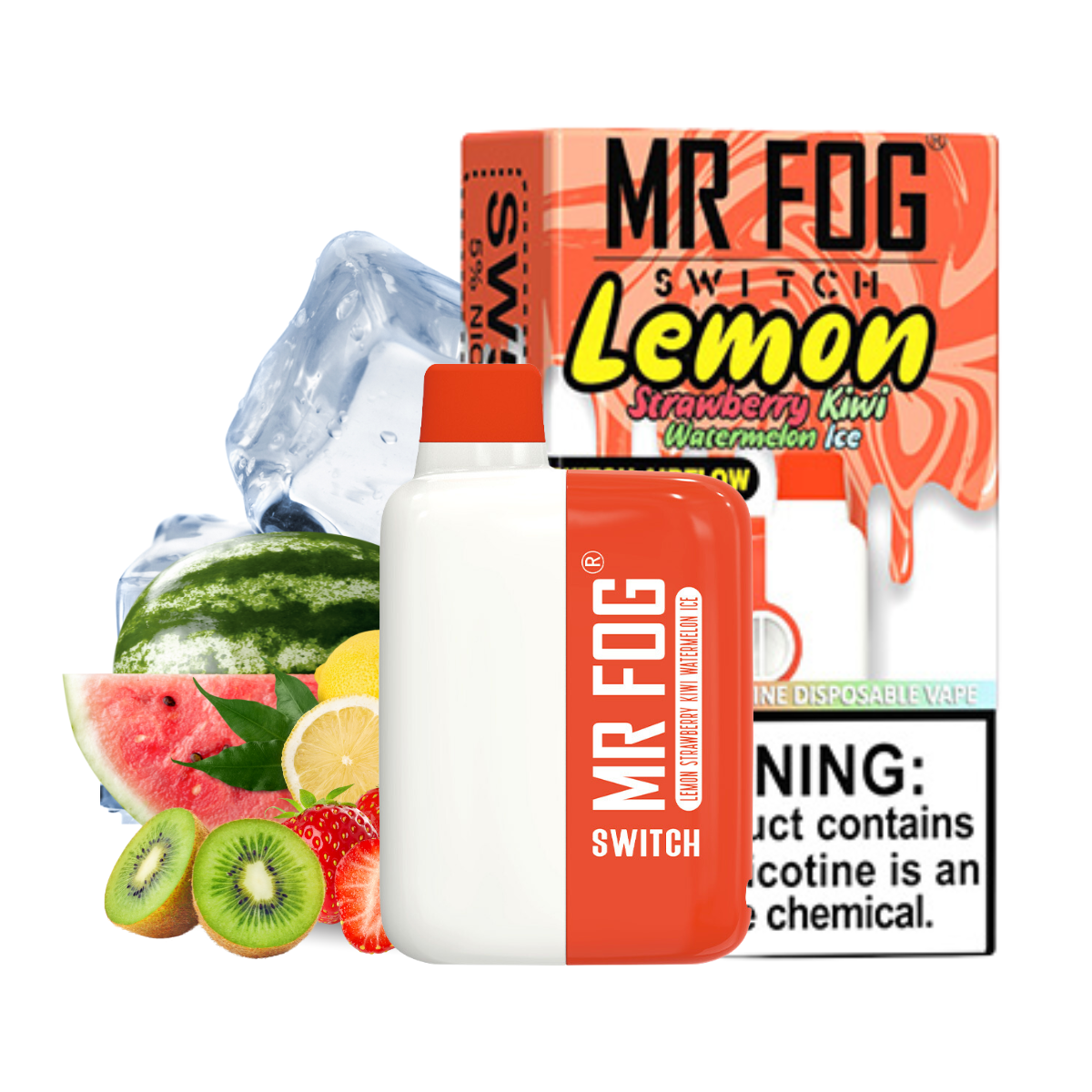 mr fog switch lemon strawberry kiwi watermelon ice Switch 5500 – MR FOG