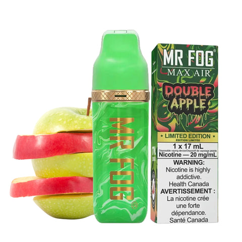 MR FOG Vape Max Air 8500 Puffs Double Apple