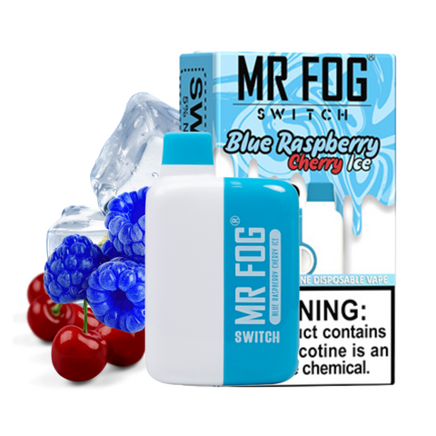MR FOG Vape Switch 5500 Puffs Blue Raspberry Cherry Ice